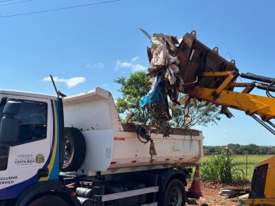Imagem da notícia Prefeitura de Costa Rica reforça campanha contra descarte irregular de lixo no município